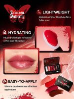 پالت برق لب Phantom's Kiss کالکشن Crimson Butterfly شیگلم SHEGLAM - Image 3