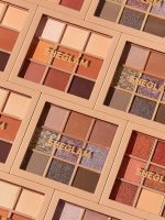 پالت سایه چشم NINE TO FINE رنگ  NOMADICشیگلم SHEGLAM - Image 6