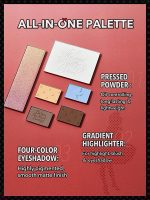 پالت صورت و چشم DAY DREAMER  "رویابین" مارلین مونرو × شیگلم SHEGLAM - Image 4