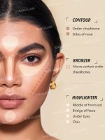 پالت کانتور STEREO FACE SIX-COLOR COSMETIC DISC-502 NUDE شیگلم SHEGLAM - Image 2