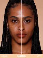 پنکک کرم پودری (پودر  پایه)  SKIN-FOCUS فول کاور - رنگ CARAMEL شیگلم SHEGLAM - Image 2