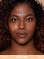 پنکک کرم پودری (پودر  پایه)  SKIN-FOCUS فول کاور - رنگ MAHOGANY شیگلم SHEGLAM - Image 2