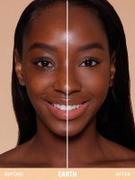 پنکک کرم پودری (پودر  پایه)  SKIN-FOCUS فول کاور - رنگ EARTH شیگلم SHEGLAM - Image 2