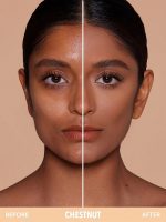 پنکک کرم پودری (پودر  پایه)  SKIN-FOCUS فول کاور - رنگ CHESTNUT شیگلم SHEGLAM - Image 2