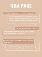 پنکک کرم پودری (پودر  پایه)  SKIN-FOCUS فول کاور - رنگ CHESTNUT شیگلم SHEGLAM - Image 10