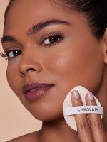 پنکک کرم پودری (پودر  پایه)  SKIN-FOCUS فول کاور - رنگ WALNUT شیگلم SHEGLAM - Image 6