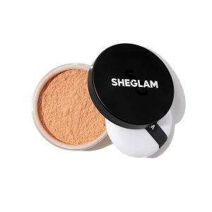پودر فیکس BAKED GLOW رنگ LIGHT BROWNشیگلم SHEGLAM