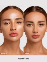 پودر کنترل چربی LIGHT THROUGH  رنگ WARM SAND شیگلم SHEGLAM - Image 2