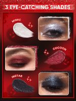 ژل گلیتر Crystal Flutter کالکشن  Crimson Butterfly رنگ Instar شیگلم SHEGLAM - Image 5