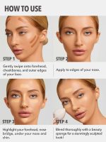 کانتور COLOR & SCULPT STICK - MOCHA & CHAMPAGNE شیگلم SHEGLAM - Image 4