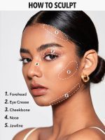 کانتور استیکی GLOWIN' UP  رنگ  TAWNY AMBER شیگلم SHEGLAM - Image 5