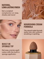 کانتور مایع SUN SCULP رنگ Cedar شیگلم SHEGLAM - Image 5