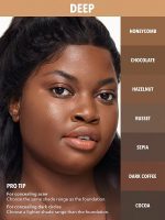 کانسیلر 12 ساعته ی HR FULL COVERAGE CONCEALER  - HAZELNUT شیگلم SHEGLAM - Image 3