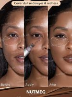 کانسیلر  BRIGHT EYES COOLING رنگ ‏NUTMEG شیگلم SHEGLAM - Image 2