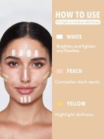 کانسیلر تصحیح رنگ LIKE MAGIC رنگ  WHITE شیگلم SHEGLAM - Image 4