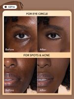 کانسیلر کرمی Rapid Retouch رنگ Sepia شیگلم SHEGLAM - Image 2