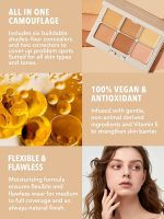 کانسیلر MULTI-FIX CONCEALER AND COLOR CORRECTOR -MOCHA شیگلم SHEGLAM - Image 3