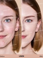 کرم پودر آبرسان SKINFINITE HYDRATING رنگ Linen شیگلم SHEGLAM - Image 2