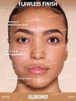 کرم پودر استیکی با پوشش بالا Skin Magnet - رنگ Almond شیگلم SHEGLAM - Image 2