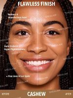 کرم پودر استیکی با پوشش بالا Skin Magnet - رنگ Cashew شیگلم SHEGLAM - Image 2