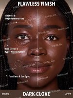 کرم پودر استیکی با پوشش بالا Skin Magnet - رنگ Dark Clove شیگلم SHEGLAM - Image 2