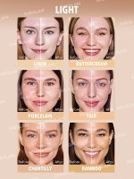 کرم پودر استیکی با پوشش بالا Skin Magnet - رنگ Light شیگلم SHEGLAM - Image 2