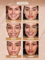 کرم پودر استیکی با پوشش بالا Skin Magnet - رنگ Medium شیگلم SHEGLAM - Image 2