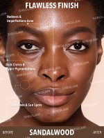 کرم پودر استیکی با پوشش بالا Skin Magnet - رنگ Sandalwood شیگلم SHEGLAM - Image 2