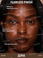 کرم پودر استیکی با پوشش بالا Skin Magnet - رنگ Sepia شیگلم SHEGLAM - Image 2