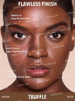 کرم پودر استیکی با پوشش بالا Skin Magnet - رنگ Truffle شیگلم SHEGLAM - Image 2