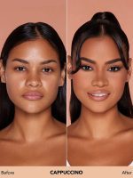 کرم پودر مخصوص پوست  رنگ  CAPPUCCINO شیگلم SHEGLAM COMPLEXION PRO با پوشش مات و ماندگاری طولانی‌ - Image 2