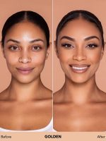 کرم پودر مخصوص پوست  رنگ  GOLDEN شیگلم SHEGLAM COMPLEXION PRO با پوشش مات و ماندگاری طولانی‌ - Image 2