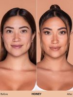 کرم پودر مخصوص پوست  رنگ HONEY شیگلم SHEGLAM COMPLEXION PRO با پوشش مات و ماندگاری طولانی‌ - Image 2
