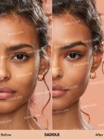 کرم پودر مخصوص پوست  رنگ  Saddle شیگلم SHEGLAM COMPLEXION PRO با پوشش مات و ماندگاری طولانی‌ - Image 2