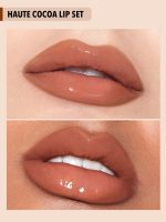 SOFT 90'S GLAM LIP LINER AND LIP DUO SET-HAUTE COCOA LIP SET  شیگلم SHEGLAM - Image 2
