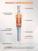فر کننده مو جادویی شیگلم سایز 25 میلی متر Sheglam - Image 9