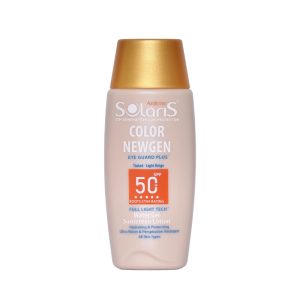 لوسیون واتر ژل ضد آفتاب رنگی +spf50 آردن سولاریس