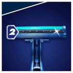تیغ اصلاح ژیلت آبی دو تیغ ۵ عدد + ۱ هدیه gillette - Image 3