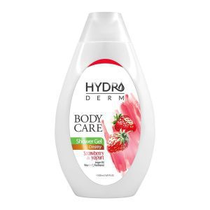 شامپو بدن کرمی با رایحه ماست و توت فرنگی 500 میل  هیدرودرم