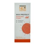 ضد آفتاب مکس پروتکت بی رنگ مناسب انواع پوست  SPF 50 نئودرم - Image 4