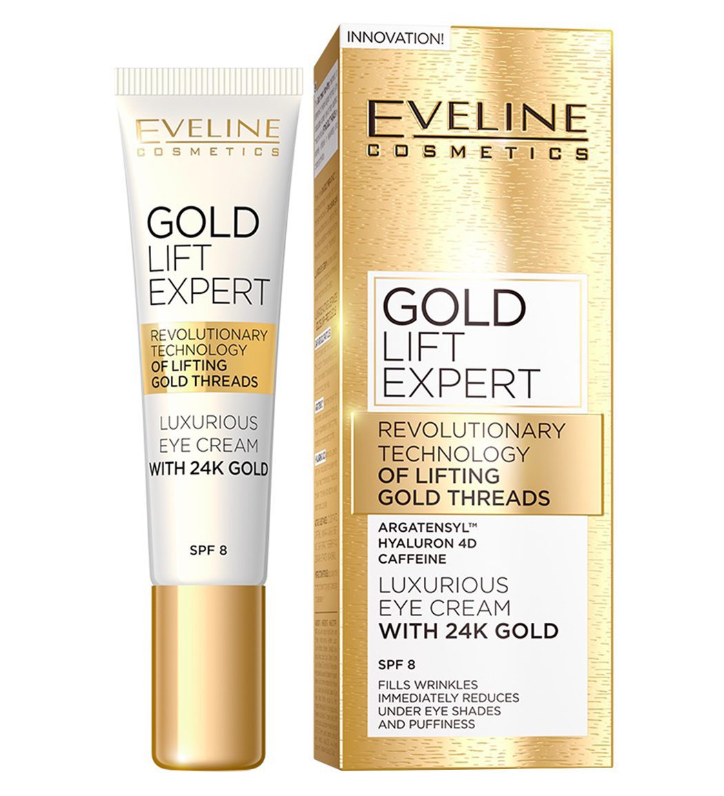 کرم لیفتینگ دور چشم طلای اولاین کرم لیفتینگ دور چشم طلای اولاین