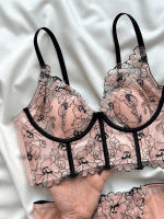 ست لباس زیر زنانه “ گل‌برگ خیال ” دانلا - Image 2