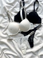 ست لباس زیر بندنگینی ویکتوریا سکرت دانلا - Image 2