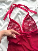 ست لباس خواب پیراهنی دورگردنی دانلا - Image 2