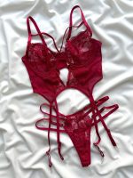 ست لباس خواب گل سرخ دانلا