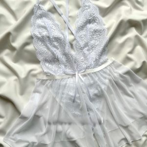 ست لباس خواب بادی دامنی دانلا