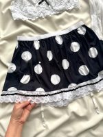 ست لباس خواب زیر دامن خال دار دانلا - Image 2