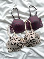 سوتین نخی فنردارطرح دار دانلا