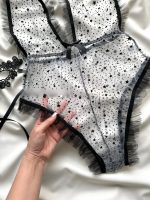 ست لباس خواب نقره ای دانلا