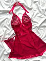 ست لباس خواب پیراهنی دورگردنی دانلا